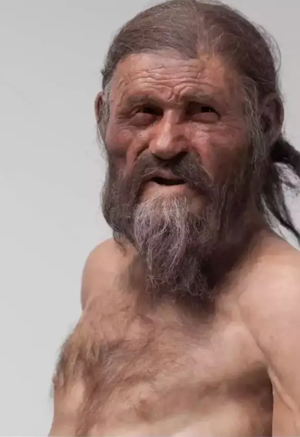 Say hello to Ötzi the Iceman (Kennis©South Tyrol Museum of Archaeology, Foto Ochsenreiter)