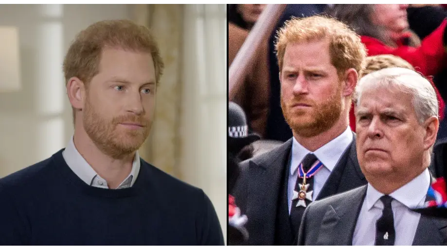 Prince Harry becomes first Royal to address Prince Andrew's links to Jeffrey Epstein