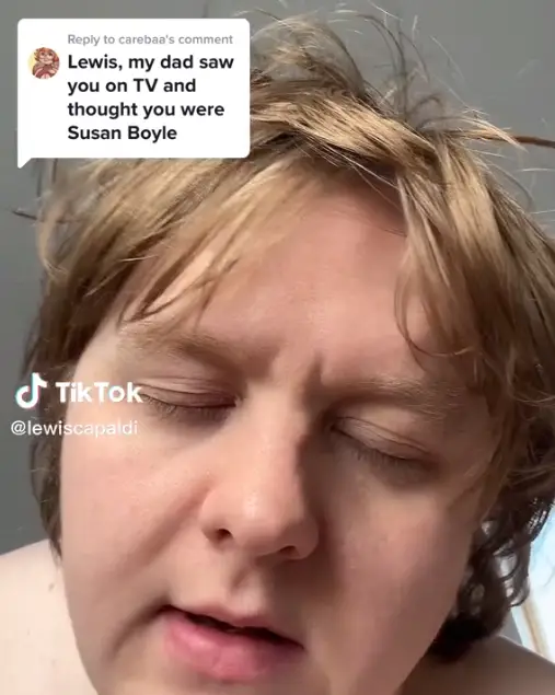 Capaldi responded to the Susan Boyle comparison.