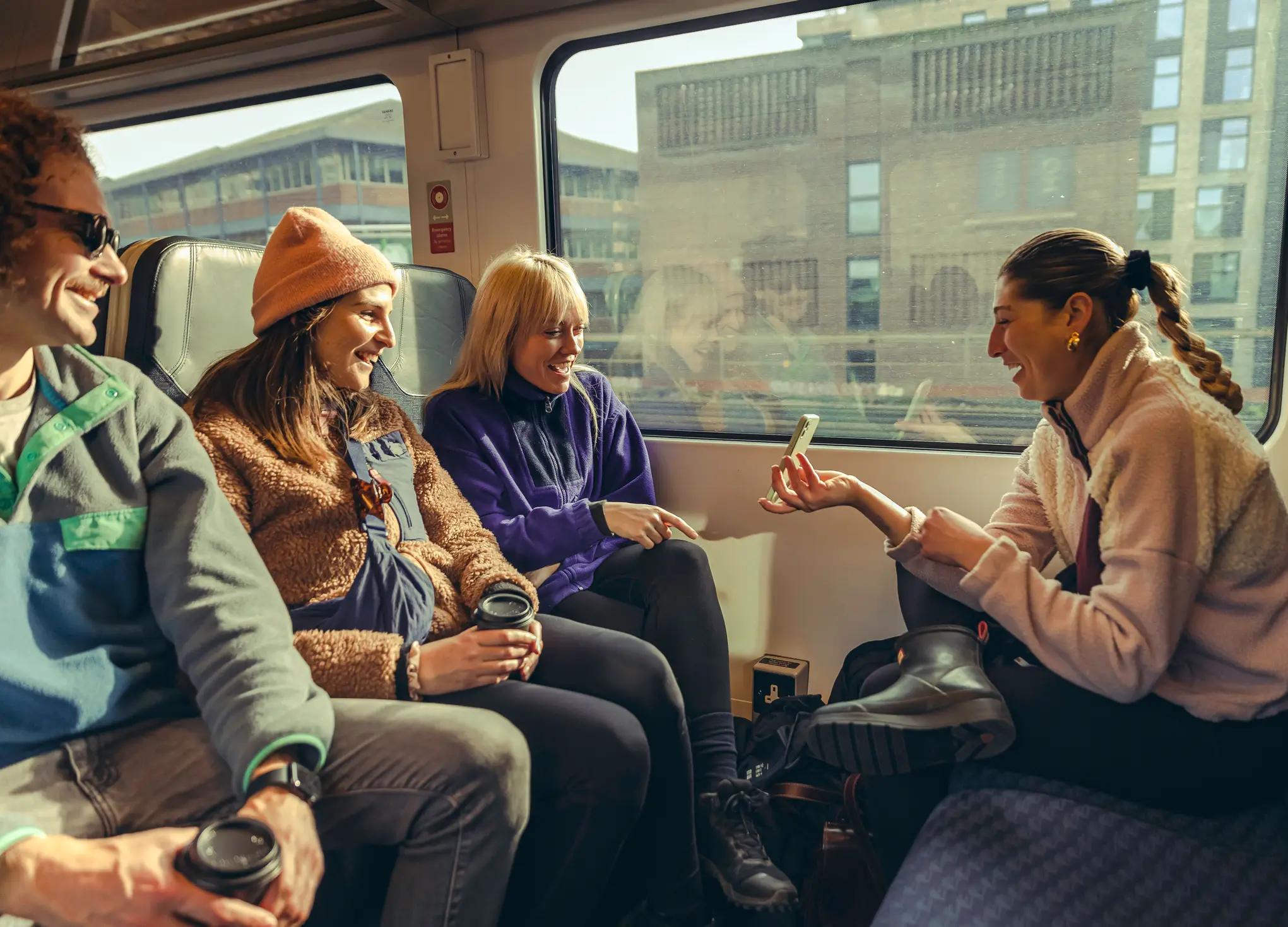 How it feels when all the gang have a railcard (Getty Stock)
