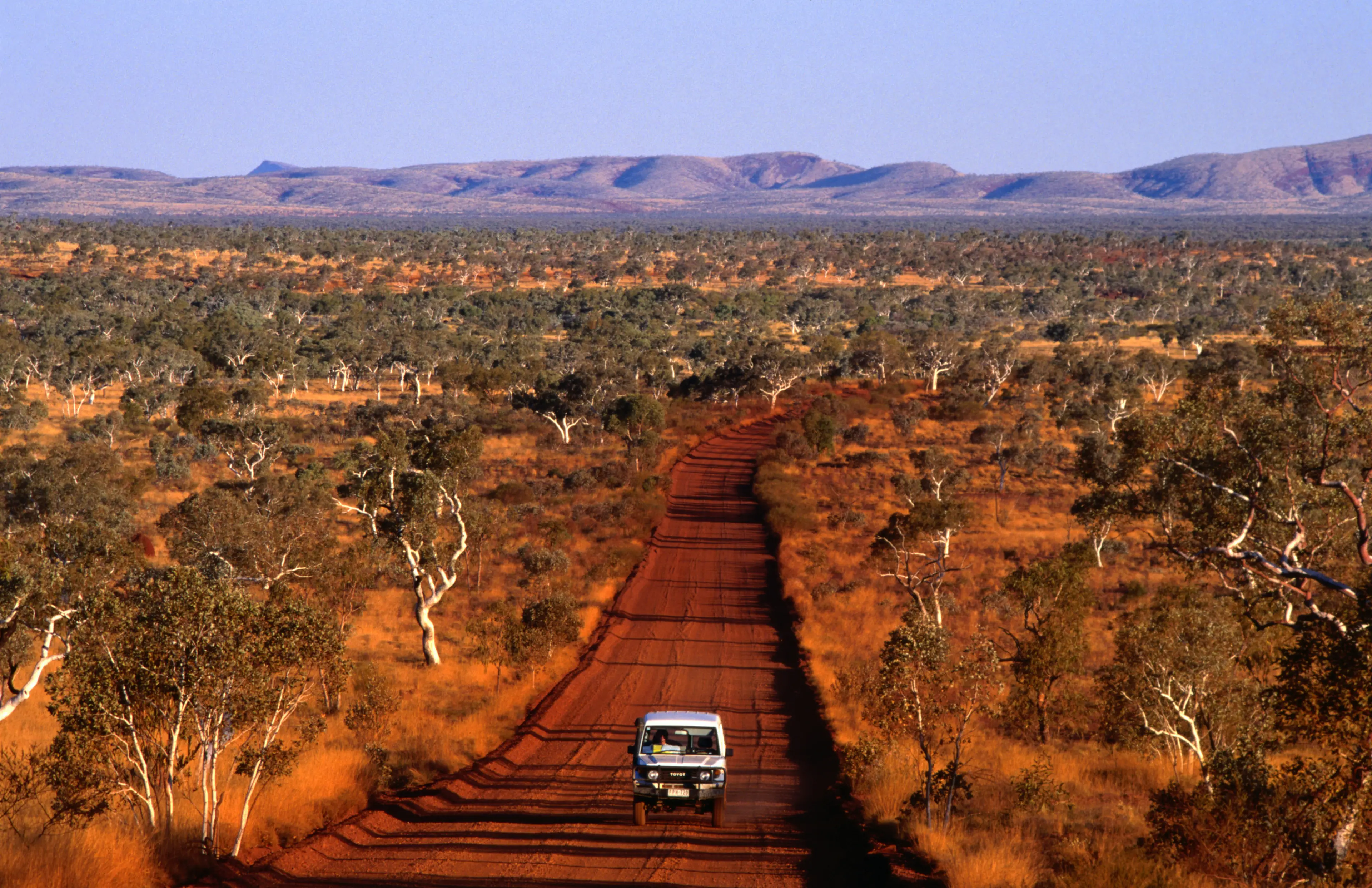 The woman is in Karijini National Park. (Getty stock photo)