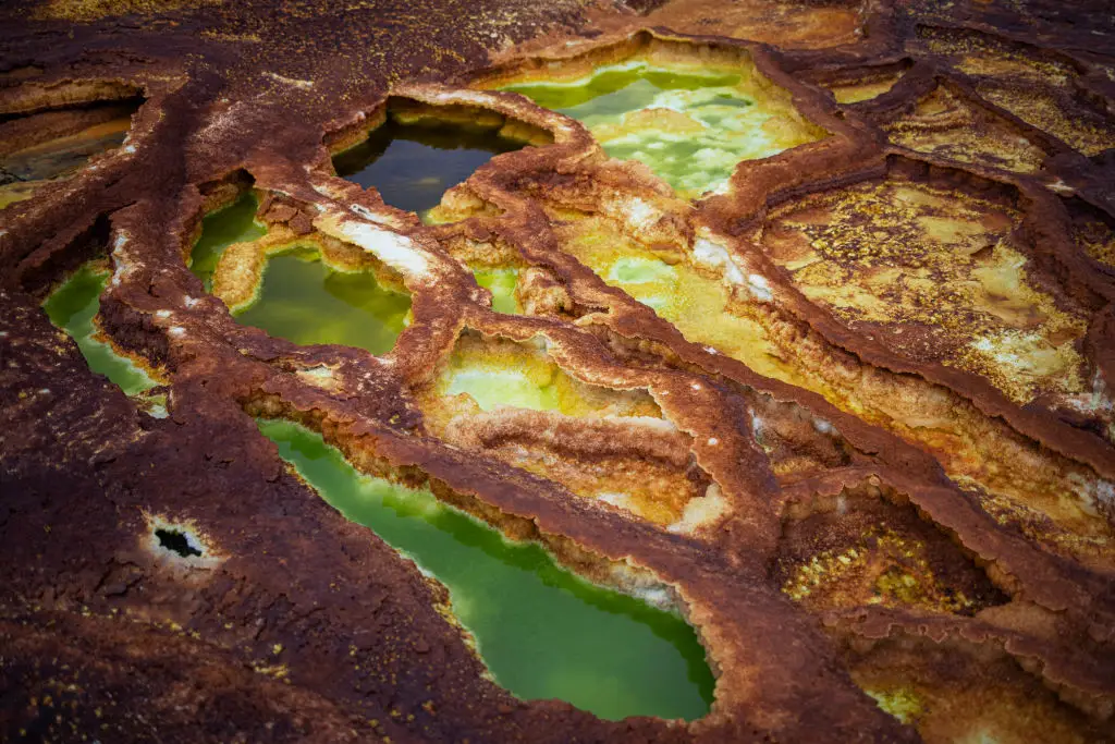 Scientists exmained the pools themselves, and found not even micro-organisms (MICHELE SPATARI/AFP via Getty Images)