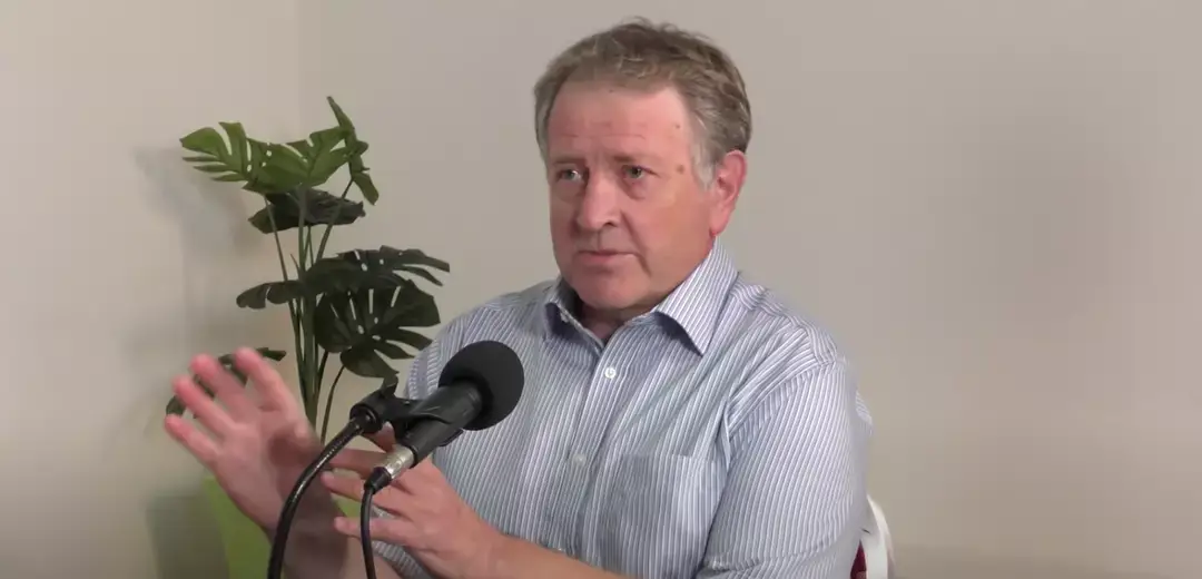 Ian James worked undercover to hunt down paedophiles (YouTube/Anything Goes with James English)