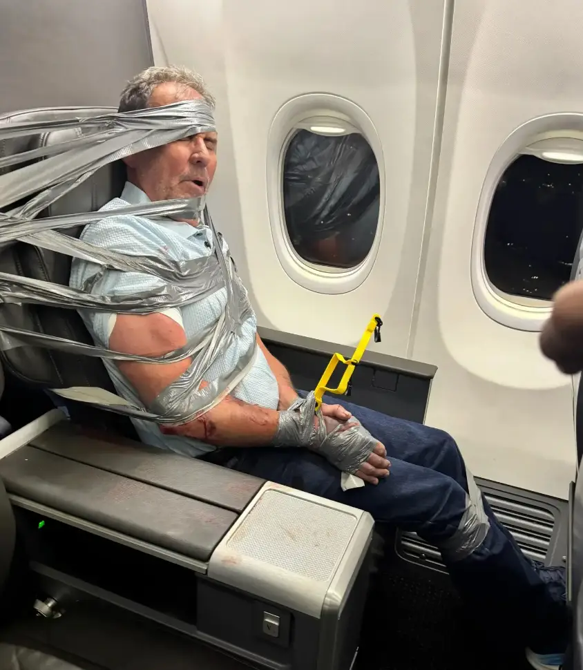 The 67-year-old passenger was arrested after the flight was diverted to Maryland (Instagram/Richard Olenick)