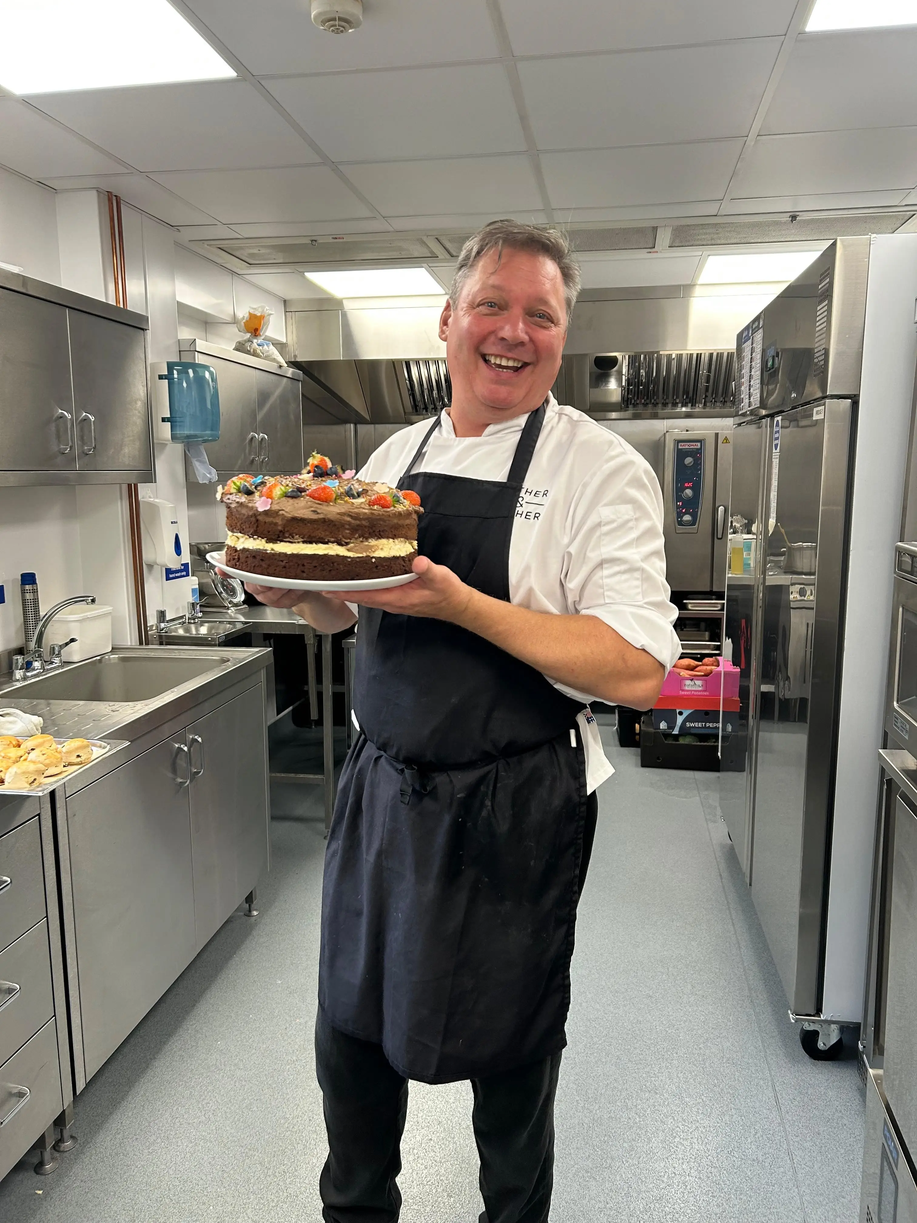 Spencer Richards is responsible for putting a smile on the faces of hospice patients with his dishes (Cover Images)