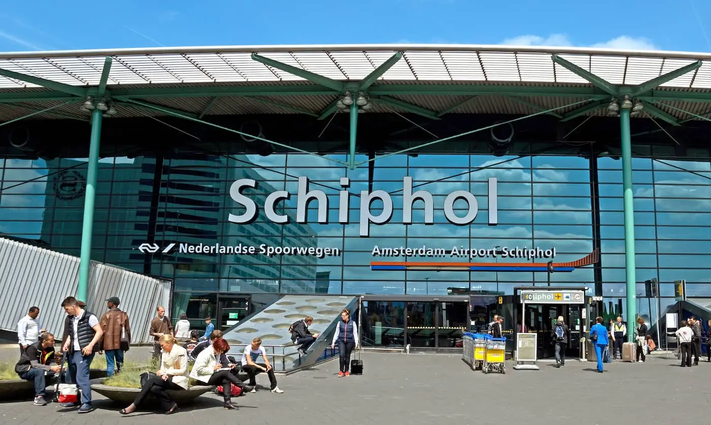 The man's gruesome death took place at the Schiphol Airport in Amsterdam. (AmsterdamAirport.info)