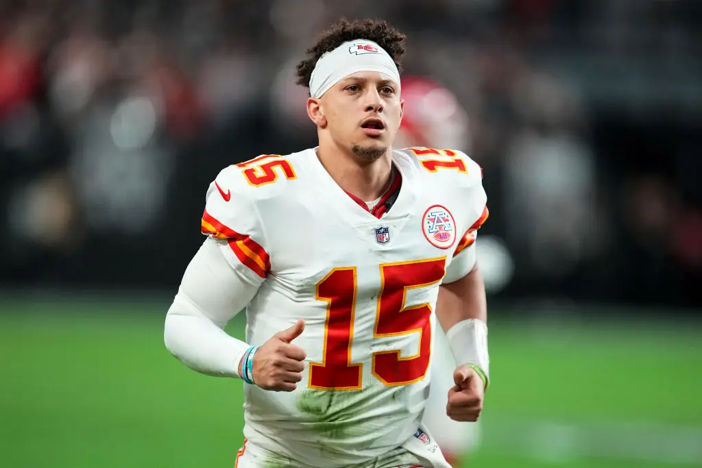Patrick Mahomes will play for the Chiefs on Christmas Day, broadcast live on Netflix (Chris Unger/Getty Images)