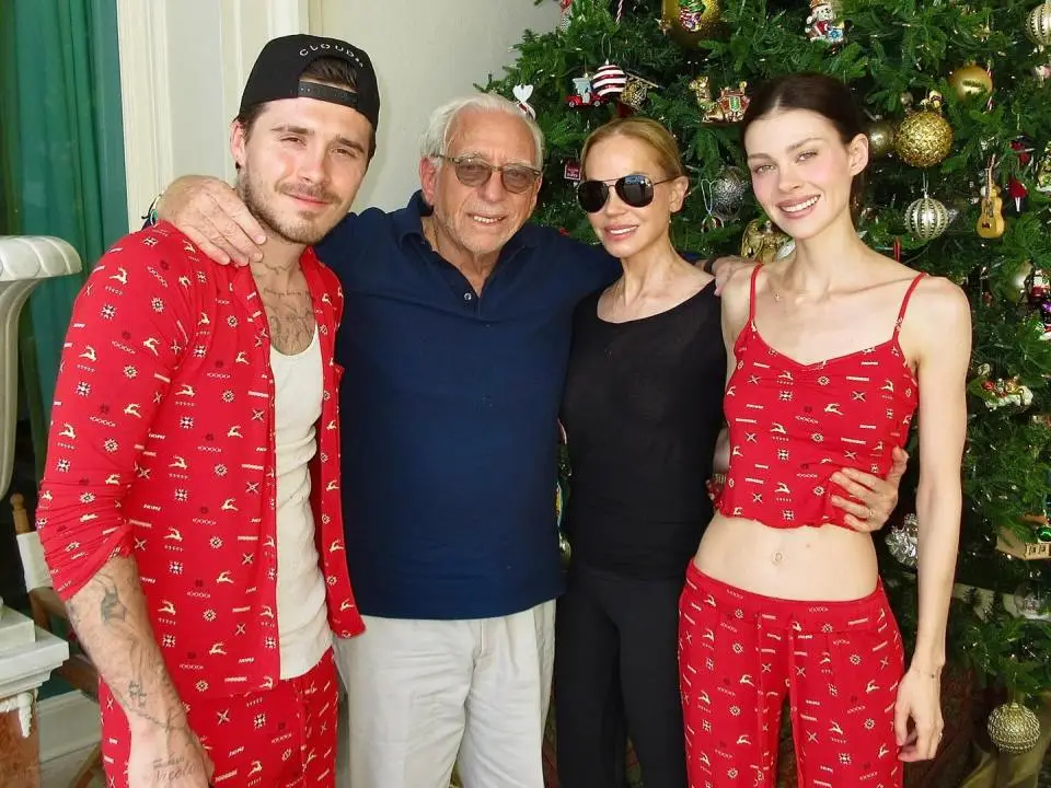 Brooklyn Peltz-Beckham spent Christmas with his wife's family (Instagram/nicolaannepeltzbeckham)