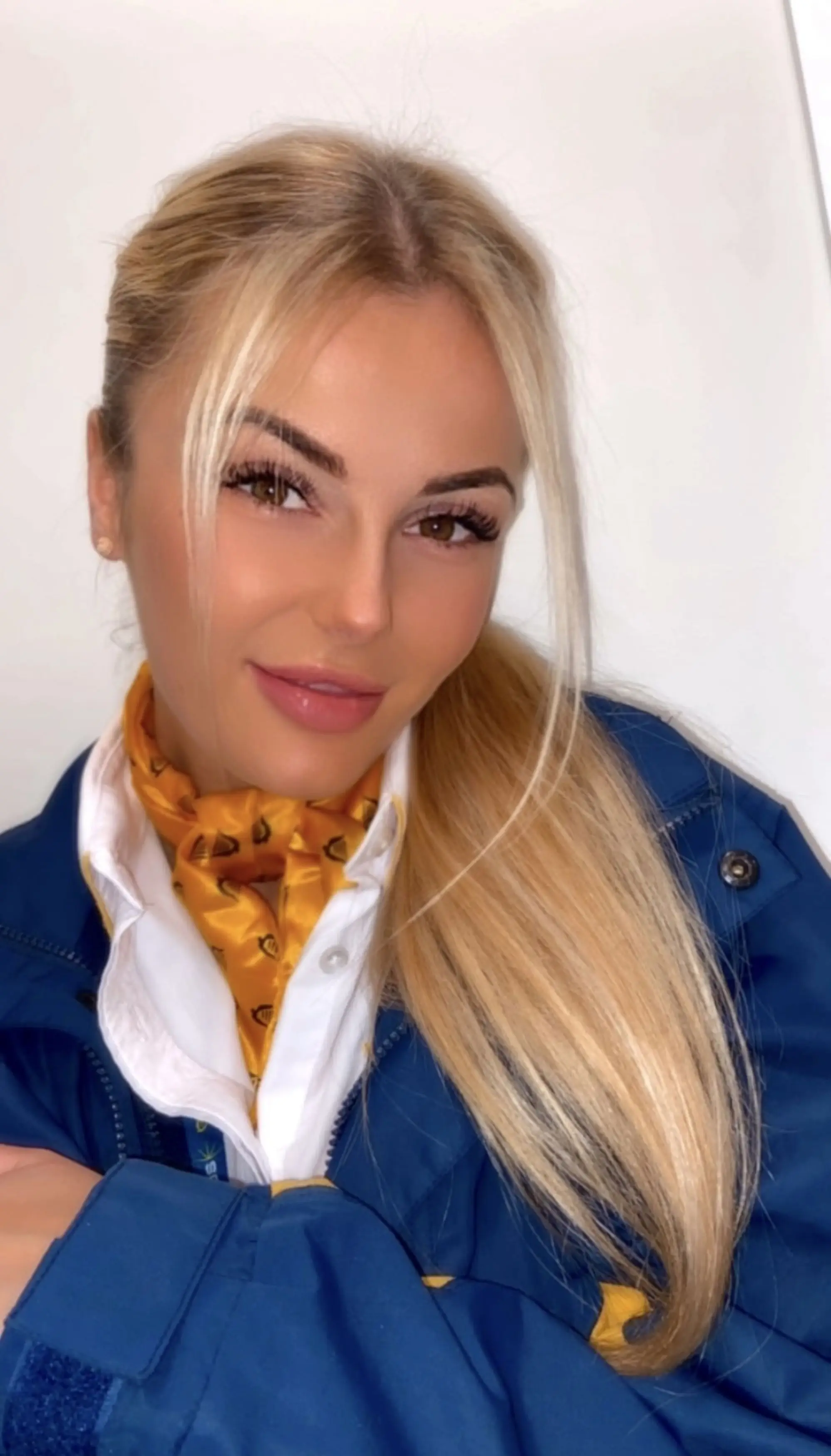 "There were like three women on the flight."