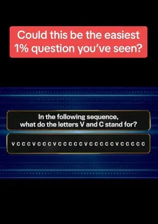 The contestants get 30 seconds to answer.