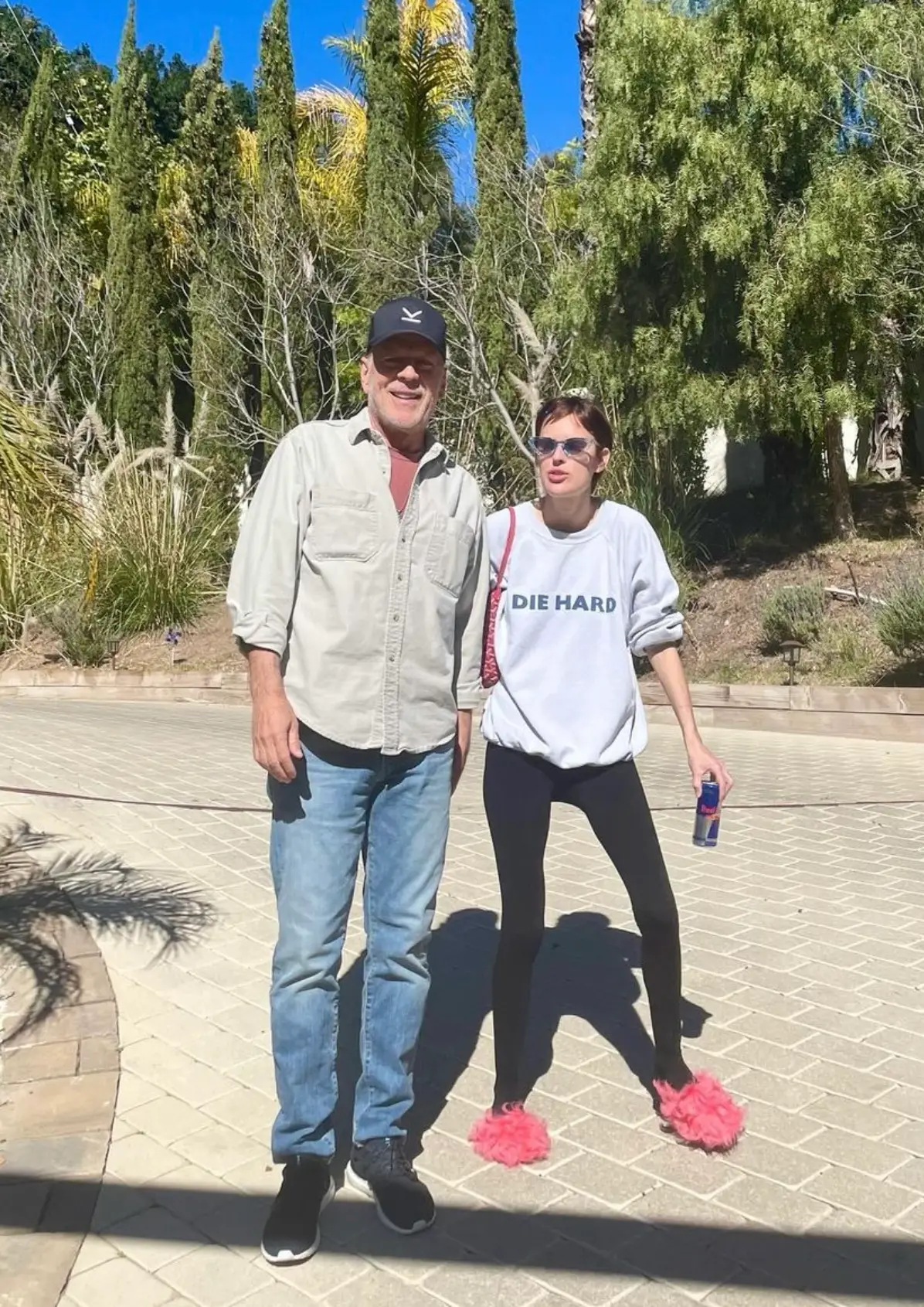 The actor's daughter Tallulah has given an update on his health (Instagram/@buuski)