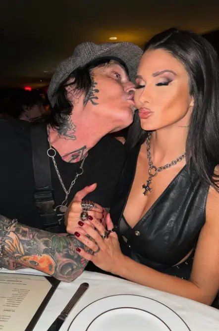 Furlan made a NSFW joke about Lee's penis on stage (Instagram/@brittanyfurlan)