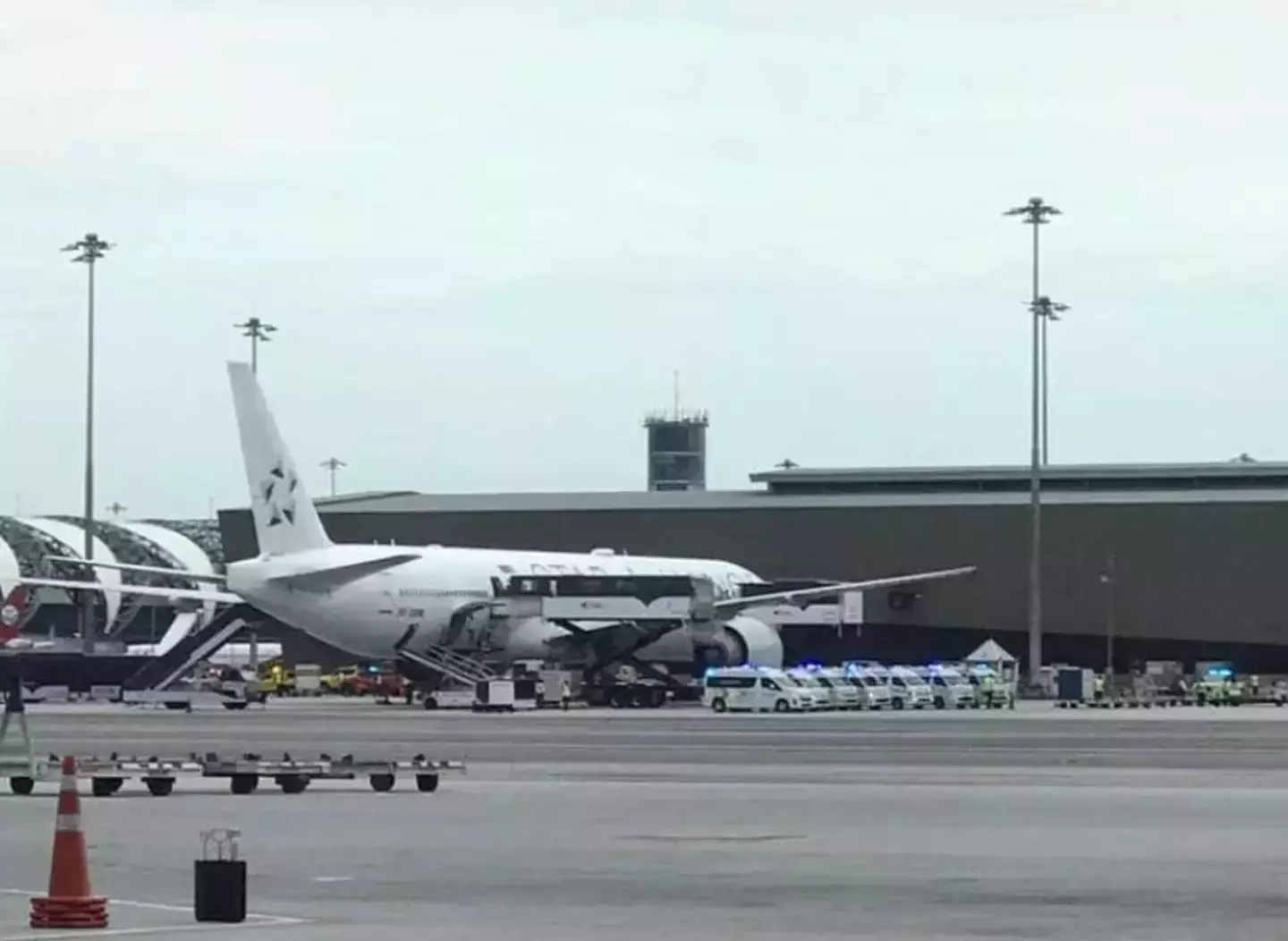 A Singapore Airlines flight was hit with severe turbulence last month, resulting in the death of one passenger. (X/@tinchok555)