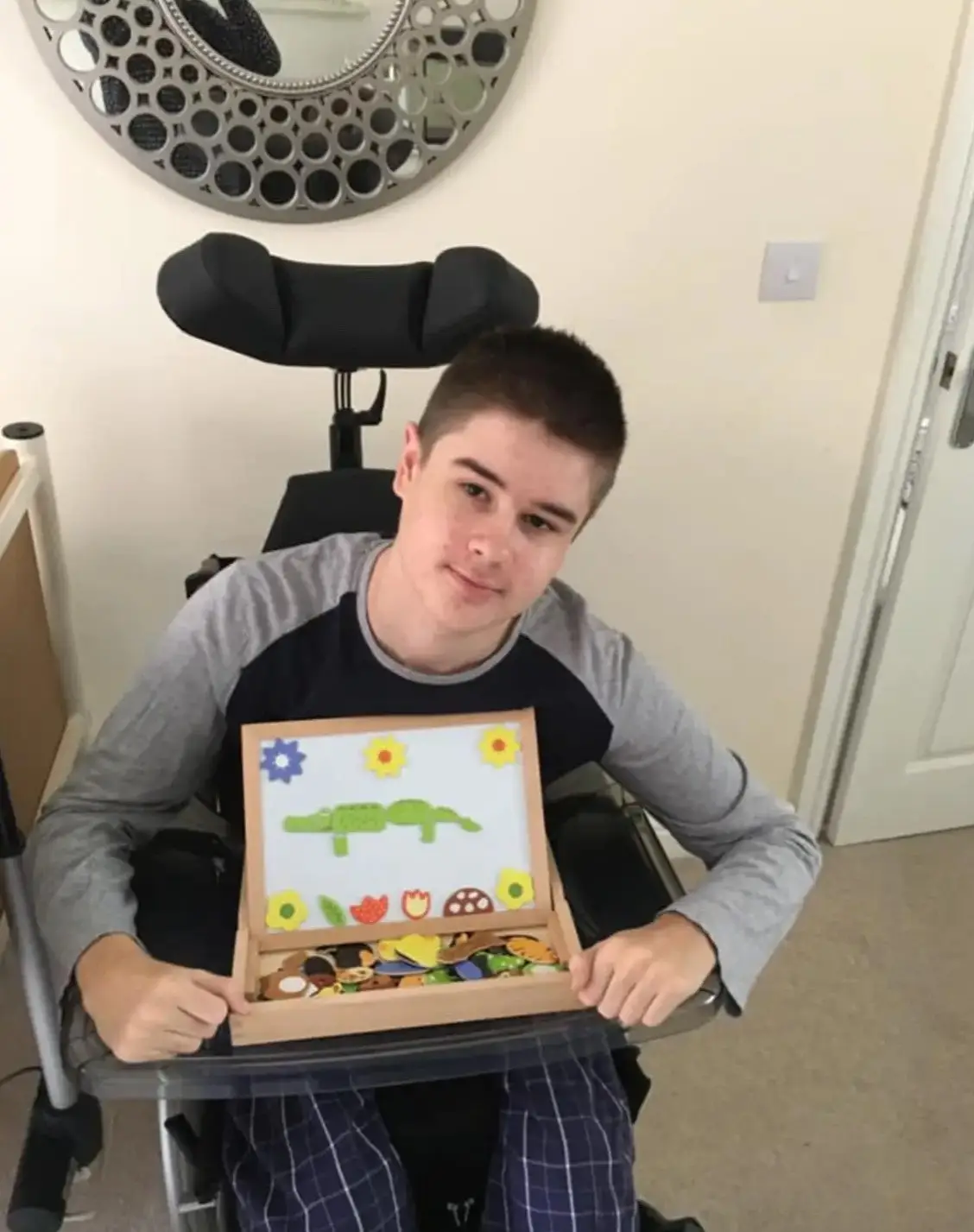 Liam's life changed forever at the age of 11 (SWNS)