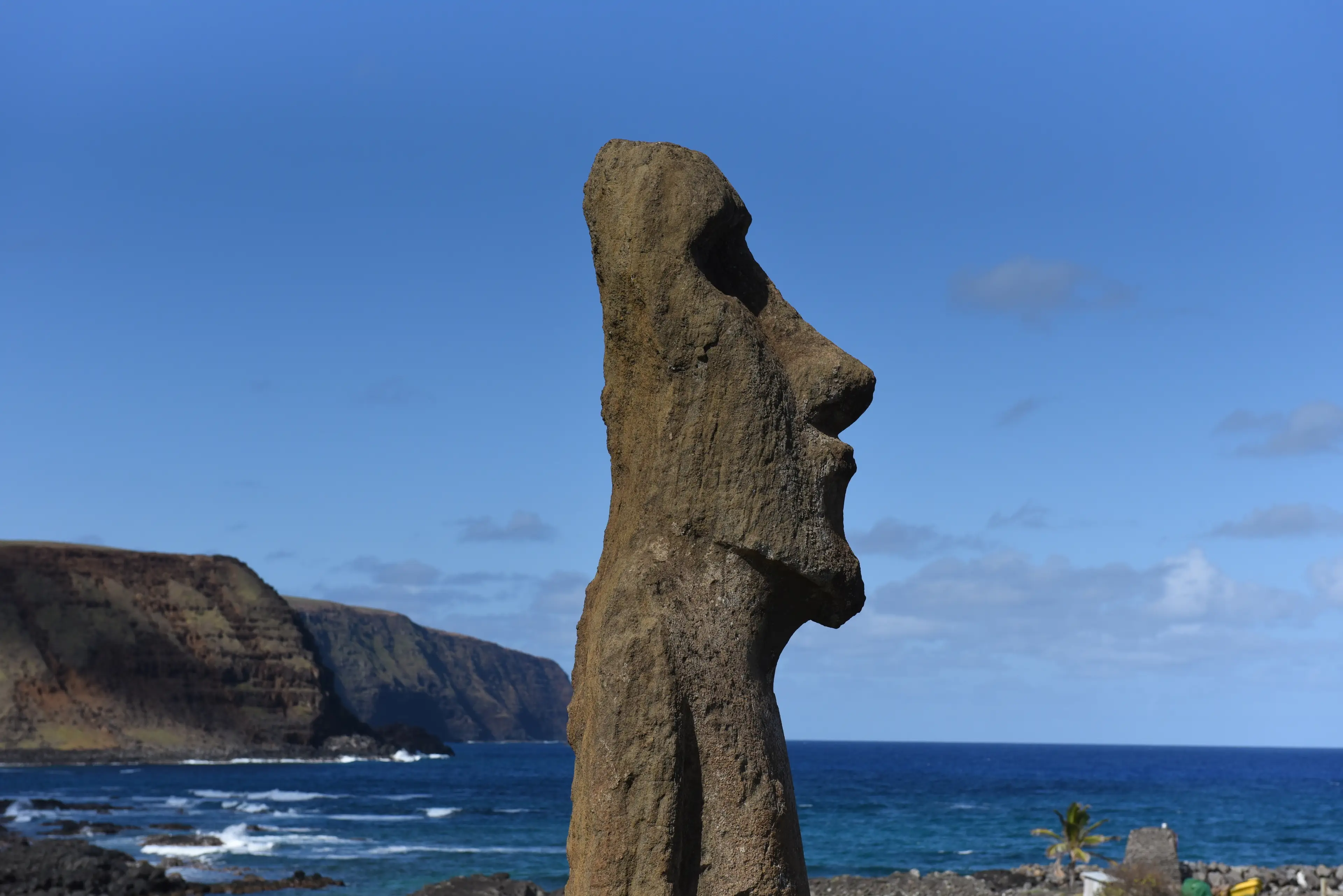 Easter Island statues were important for the residents. (Lucas Aguayo Araos/Anadolu via Getty Images)