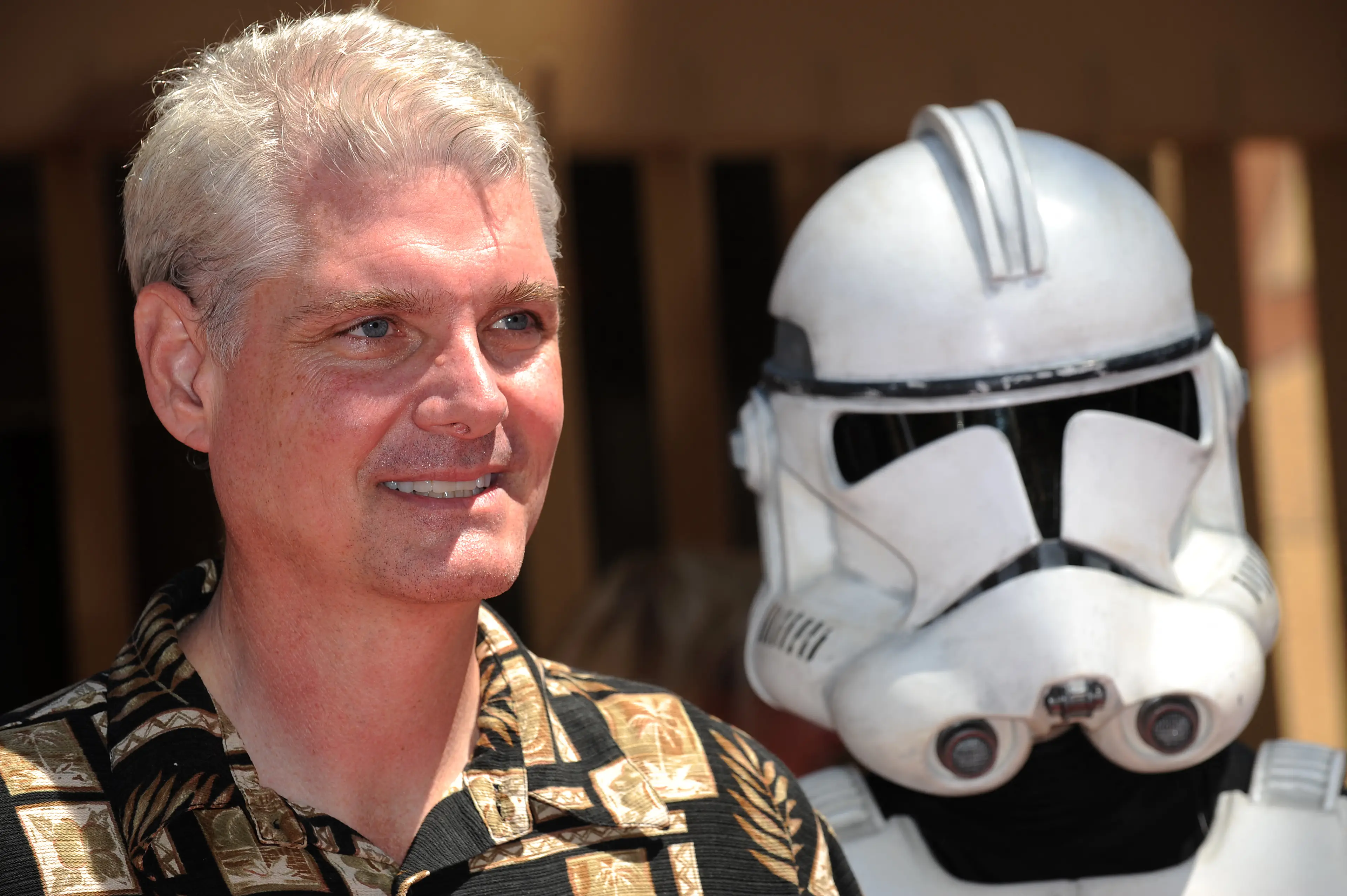 Tom Kane is best known for The Clone Wars but appeared in a number of Star Wars projects (ROBYN BECK/AFP via Getty Images)