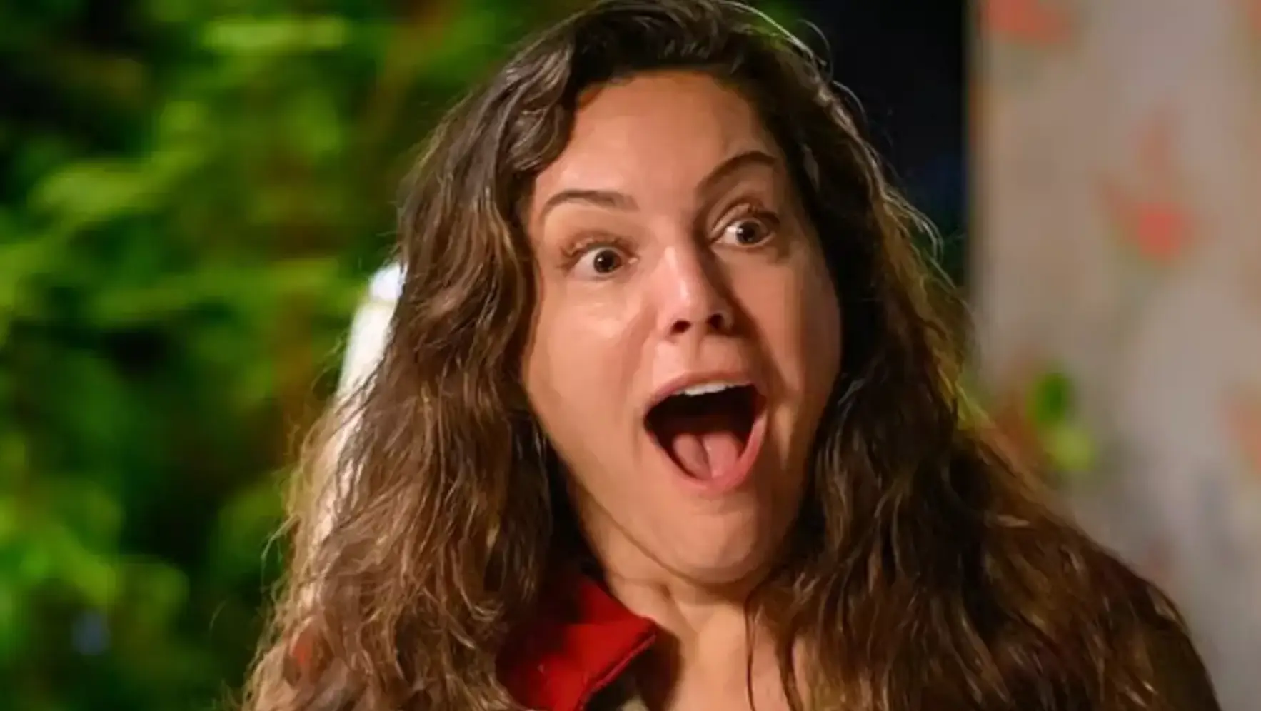 The model has been open about her love life in the I'm A Celebrity camp (ITV)