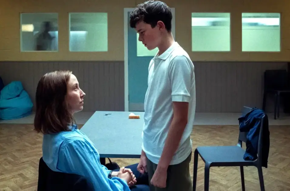 Leggett said there were a couple of things in episode three which would 'never' happen in real life (Netflix)