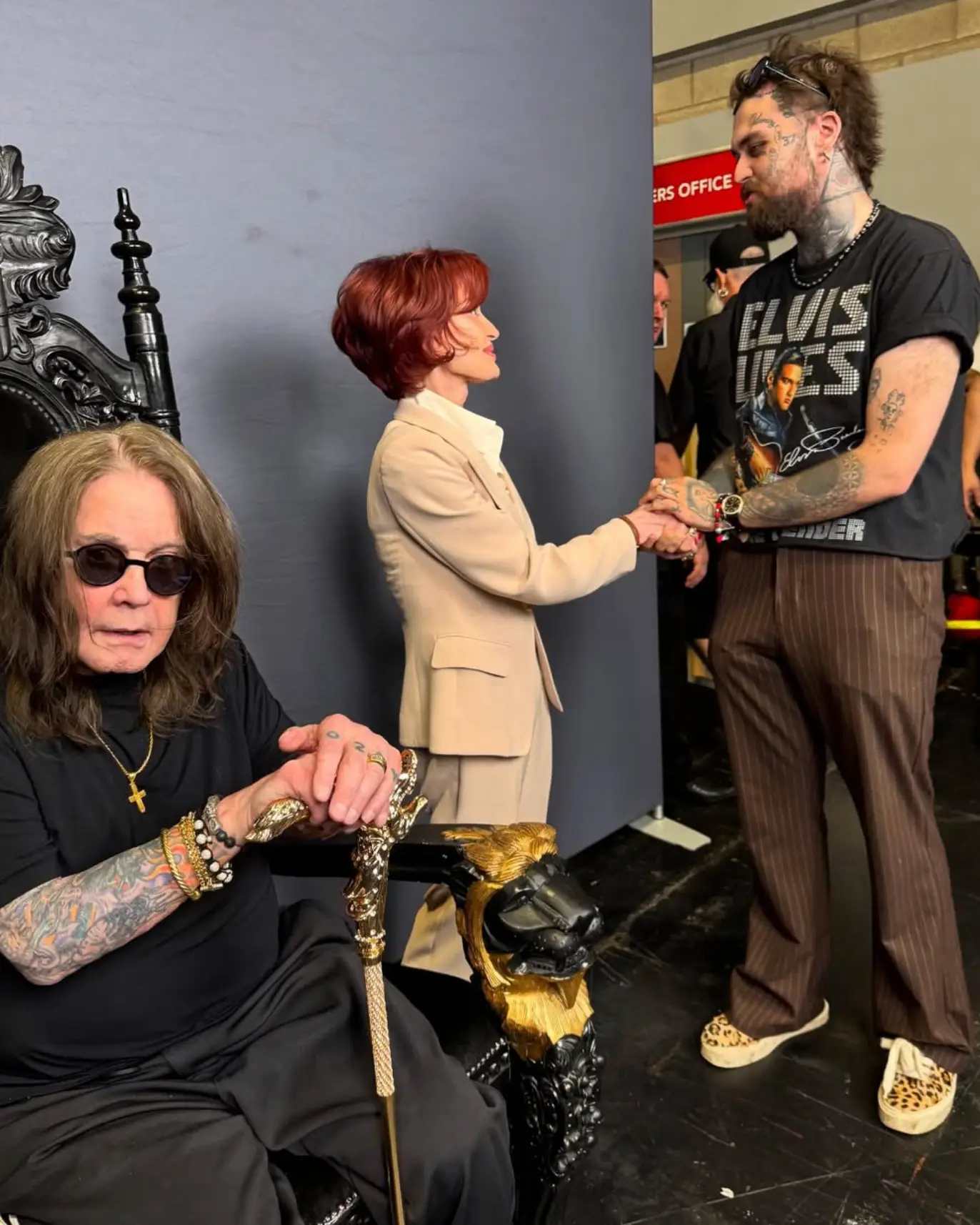 Mason's business has exploded in recent years, as he designed shirts for Black Sabbath (Instagram)