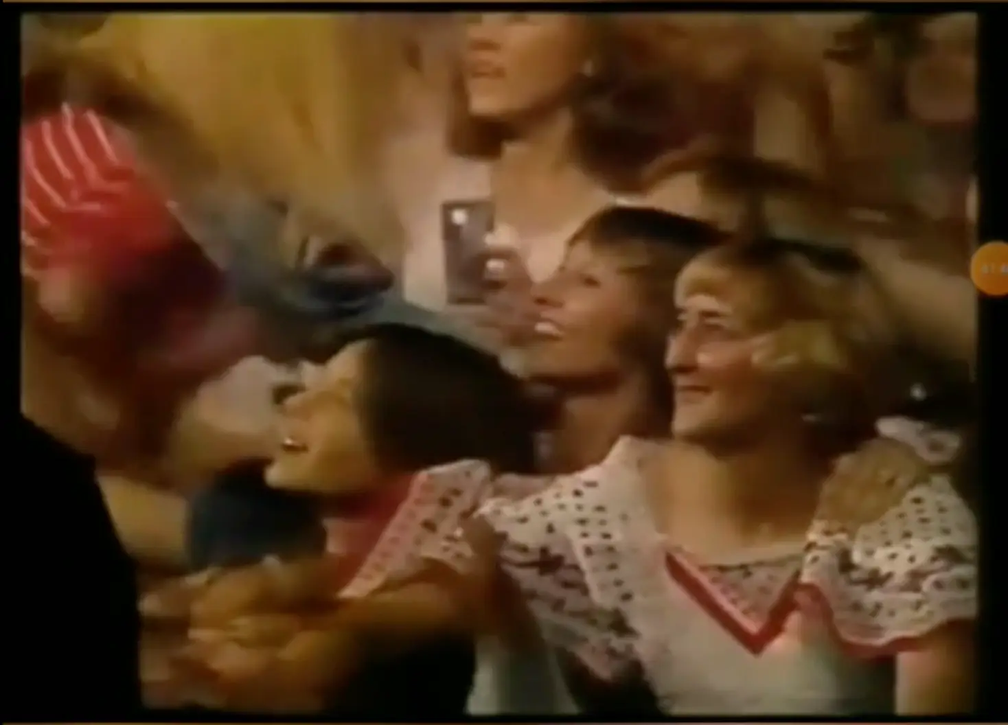 Conspiracy theorists think the woman is holding a phone.