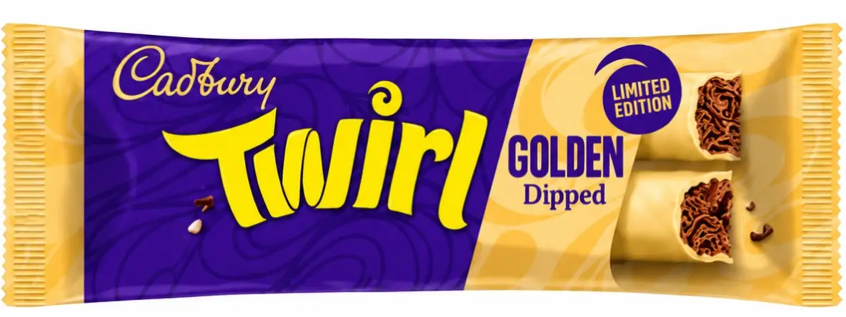 The Twirl Golden Dipped (Cadbury)