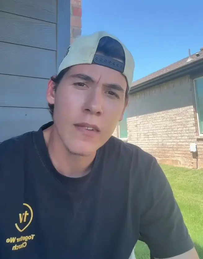 He said he hopes the incident sparks a 'conversation that leads to positive change' (TikTok/@tylerbrodsky2)