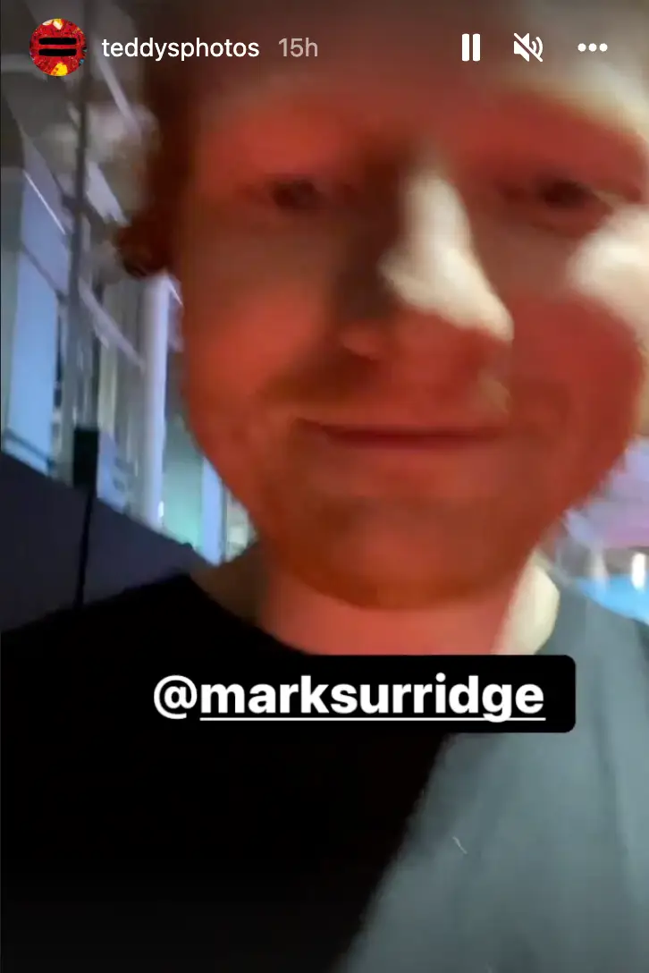 Ed Sheeran had a total of four shows in Manchester this week.