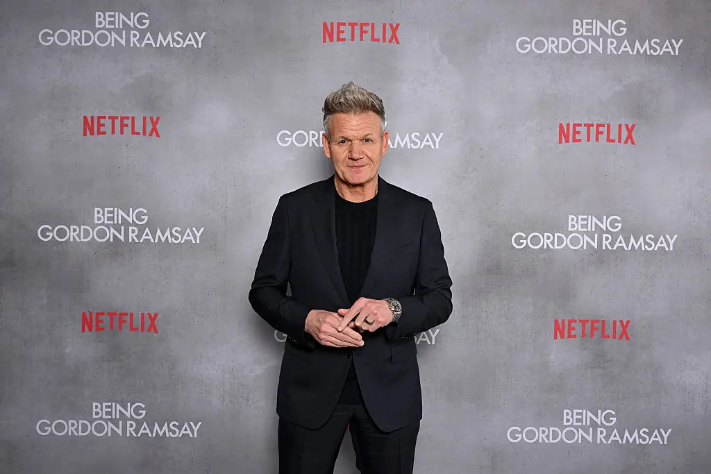 Gordon Ramsay was on the sofa to promote his new documentary (Jeff Spicer/Getty Images for Netflix UK)
