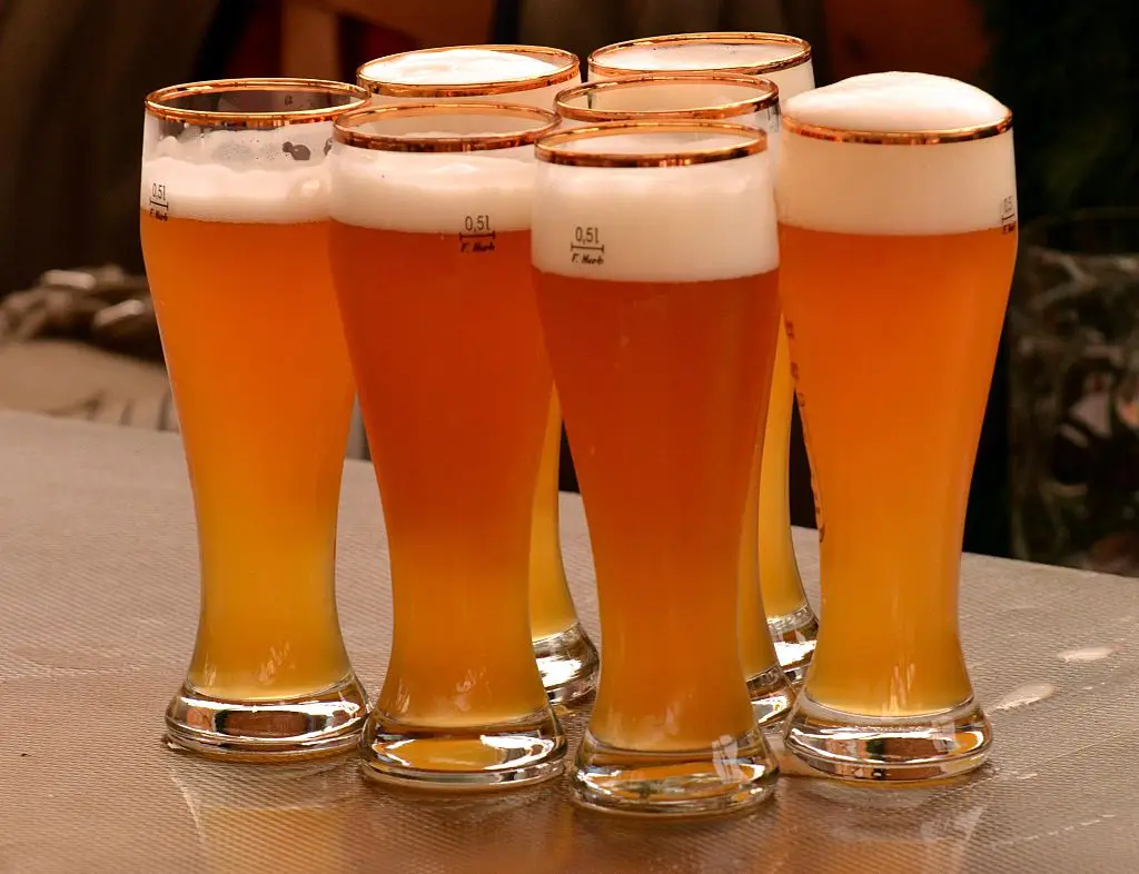 The NHS recommends no more than 14 units of alcohol a week, this bloke made it through 51 (Seyboldt/ullstein bild via Getty Images)