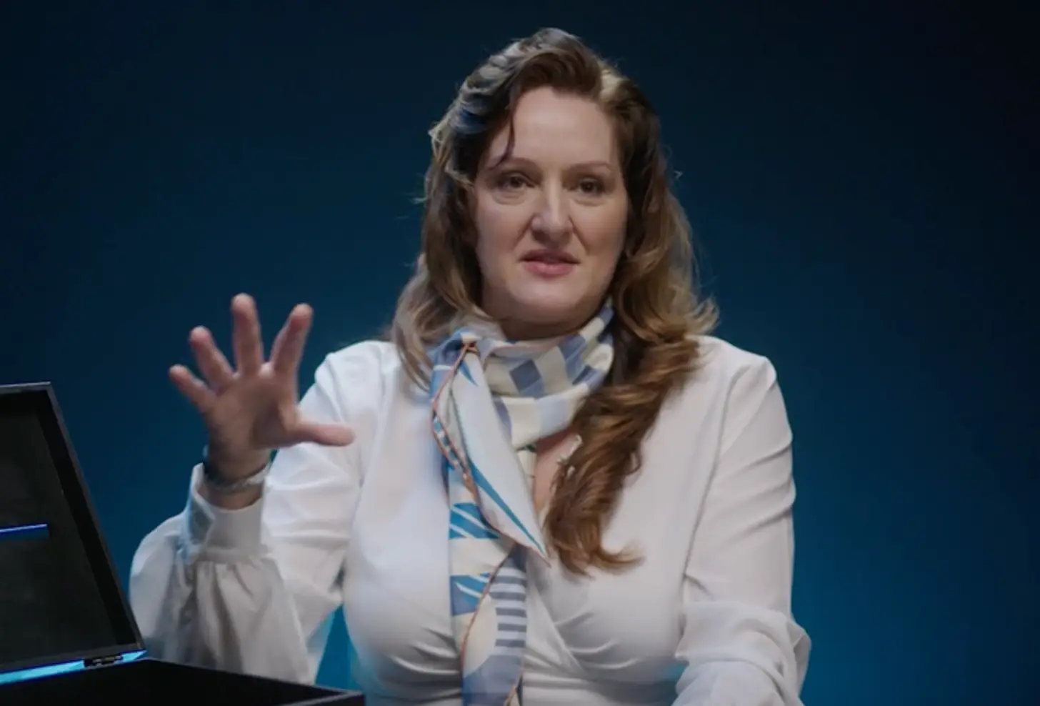 Former Virgin Atlantic flight attendant, Mandy Smith. (LADbible TV)