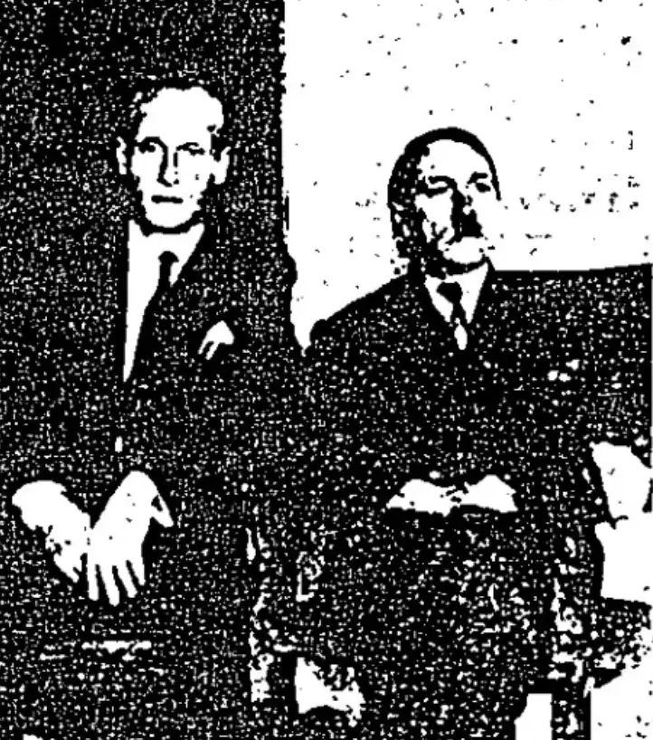 The former soldier claimed that the man on the right was Hitler (CIA)