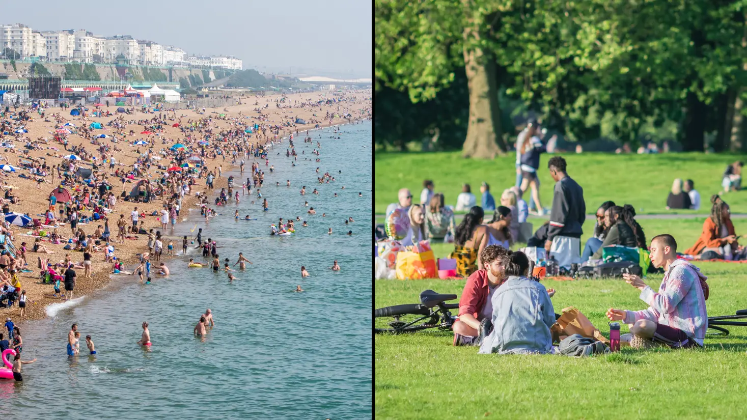 UK Set For Hottest Temperatures In 40 Years As Heatwave Is On The Way