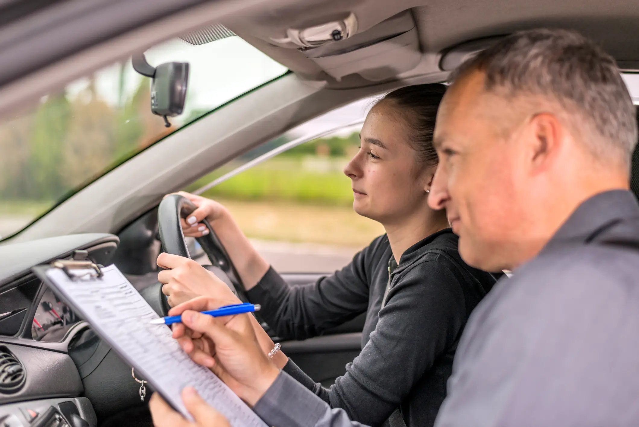 From this week, it is illegal for driving instructors to book tests for their students and only the learner driver can book (Getty Stock)
