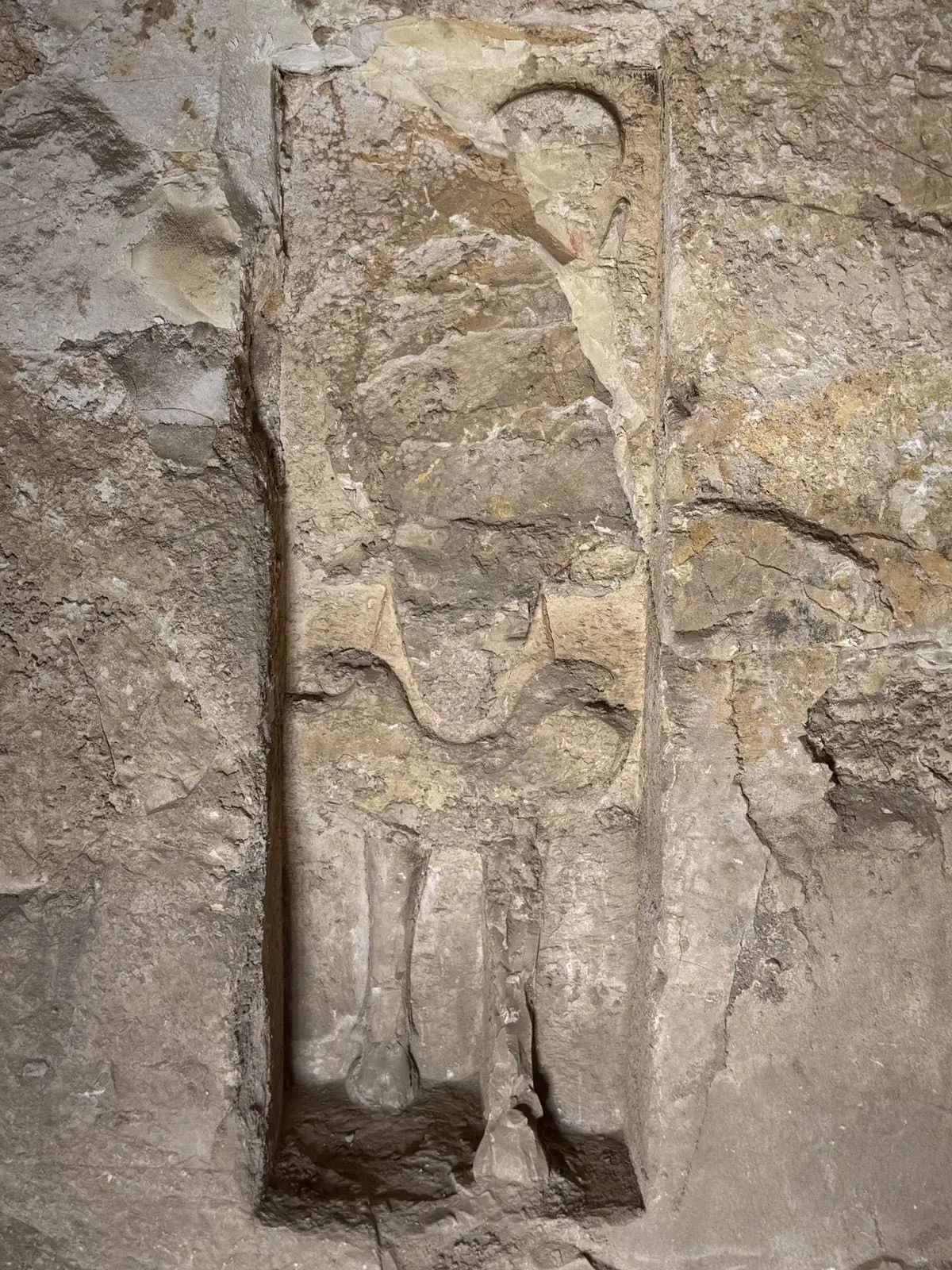 The tomb was found in the 1970s (Ministry of Tourism and Antiquities)