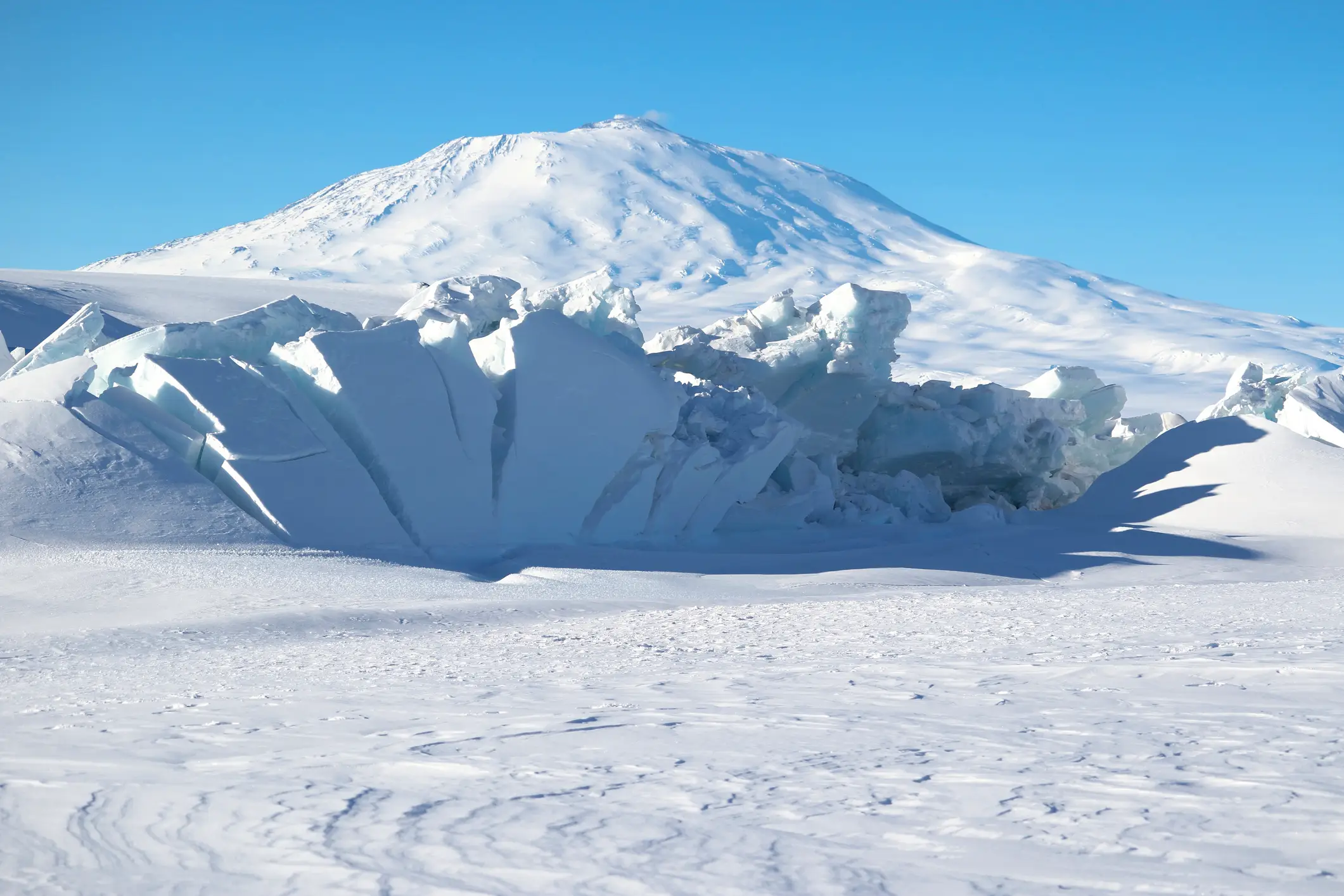 Mount Erebus is unique in this way (Getty Stock Photo)