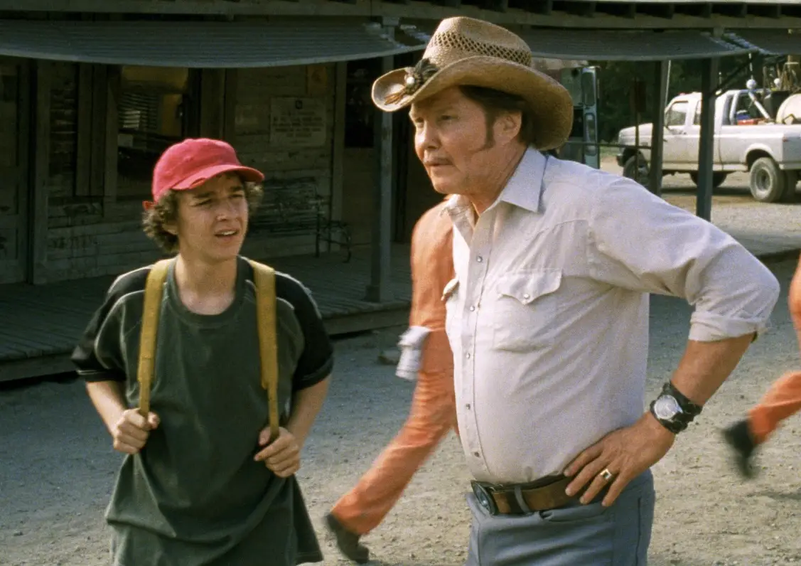 LaBeouf said Voight 'had to check' his father - who also repeatedly 'hit on' Sigourney Weaver during filming (Disney)