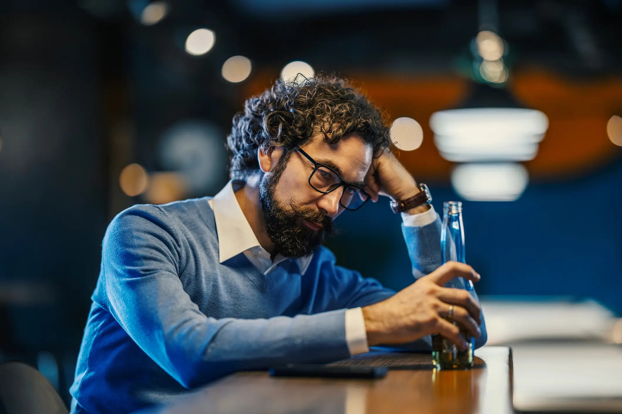 Alcoholism can present itself in many different ways (Getty Stock Image)
