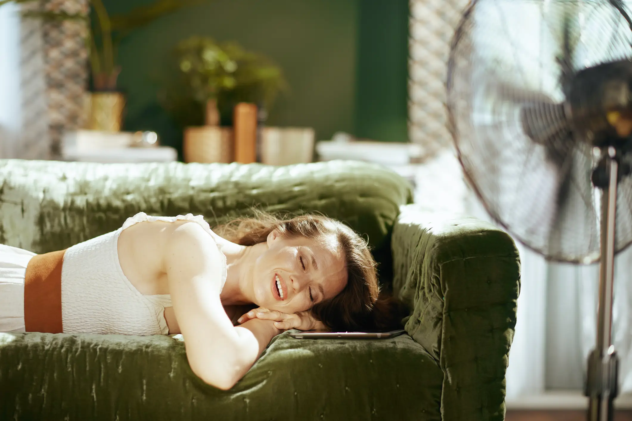 Sometimes a fan feels like the only relief from the scorching weather (Getty Stock Images)