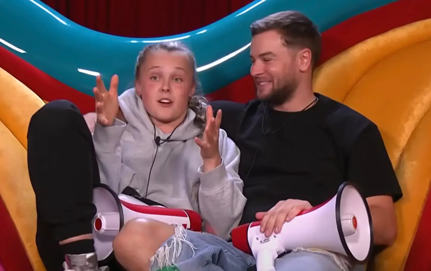 The pair have grown undeniably close in the Celebrity Big Brother (ITV)