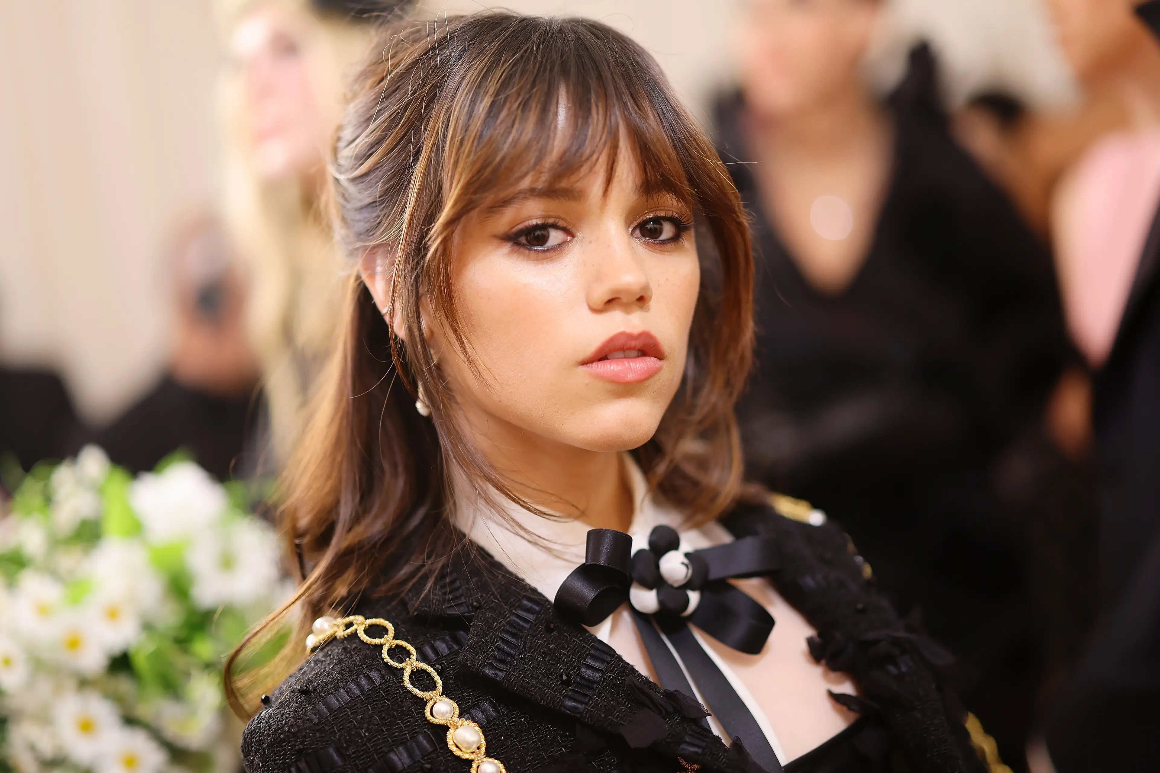 Jenna Ortega played a blink-and-you'll-miss-her character in a Marvel film (Matt Winkelmeyer/MG23/Getty Images for The Met Museum/Vogue)