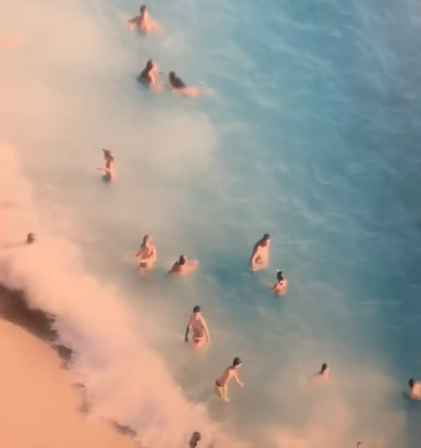 They spotted themselves in the picture (TikTok/aubsbirrell)