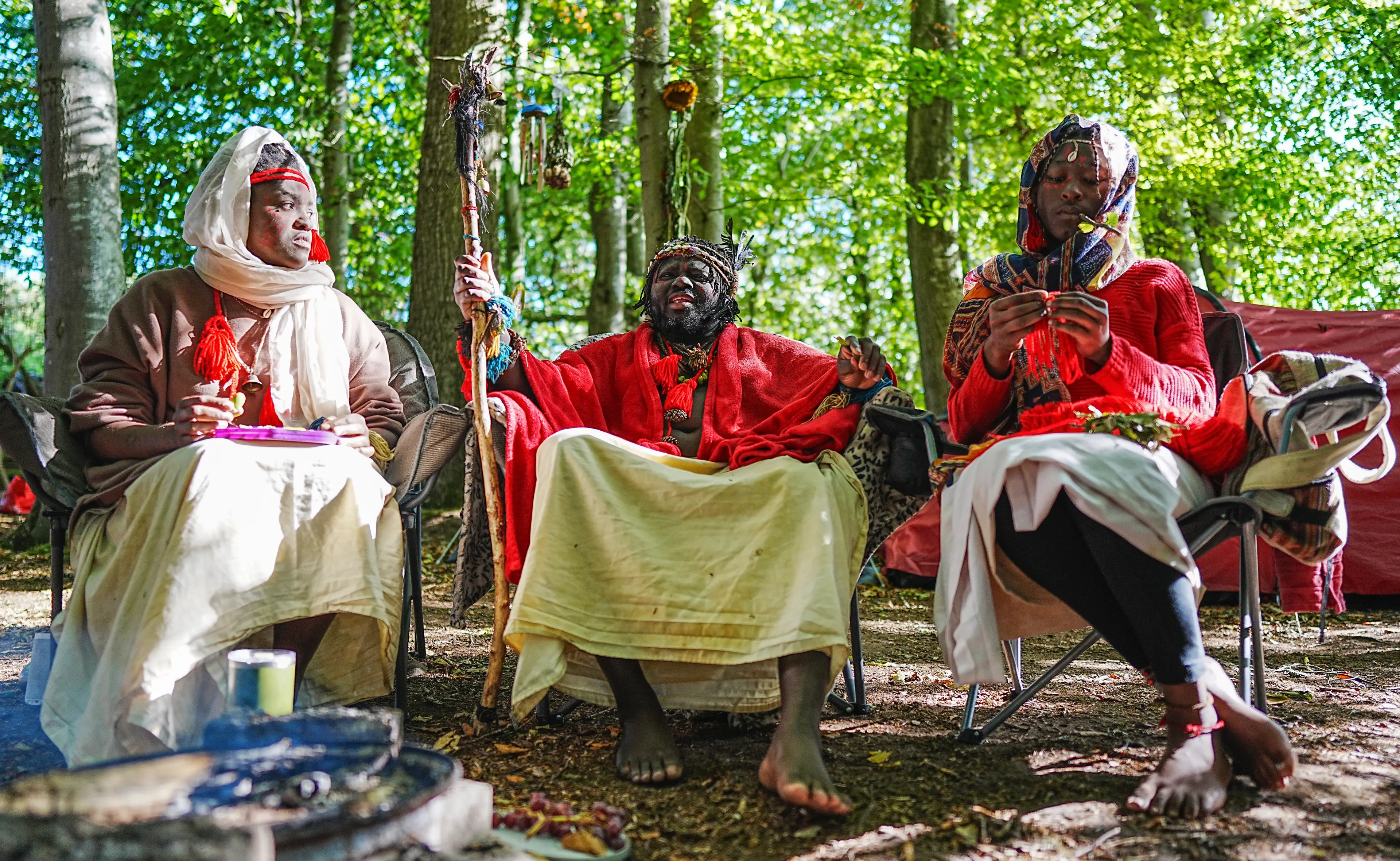 The 'Kingdom of Kubala' members say they are reclaiming their ancestors' land (Peter Summers/Getty Images)