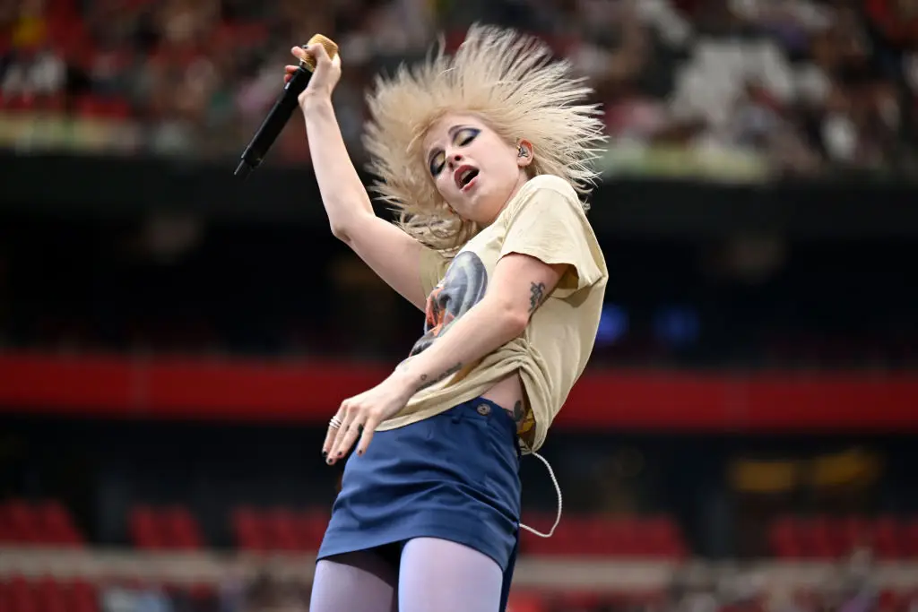 The Paramore star is coming to the UK next summer (Getty/Carlos Alvarez)