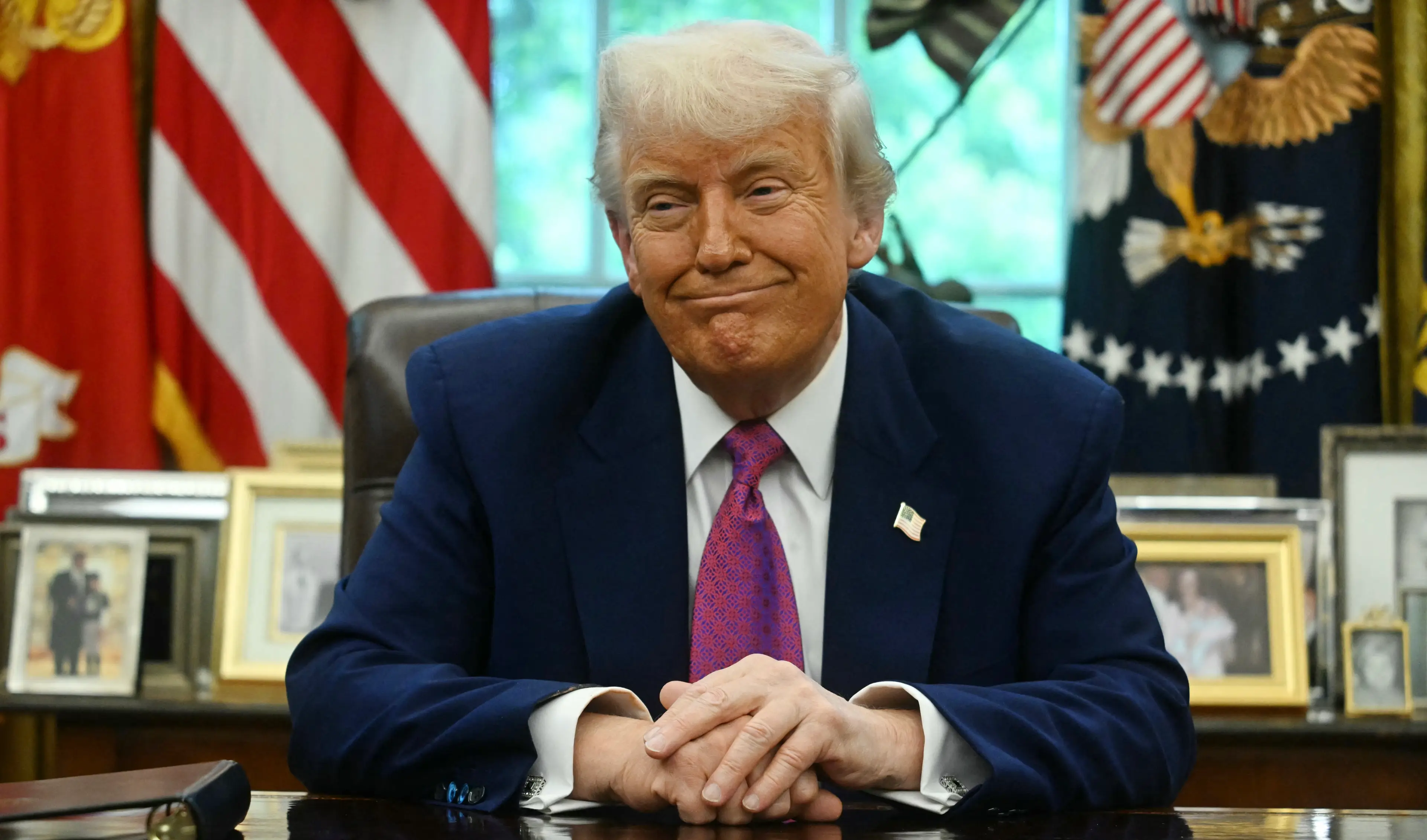 The nation has urged the US President to abandon the plans for the missile defence system (Jim WATSON / AFP) (Photo by JIM WATSON/AFP via Getty Images)