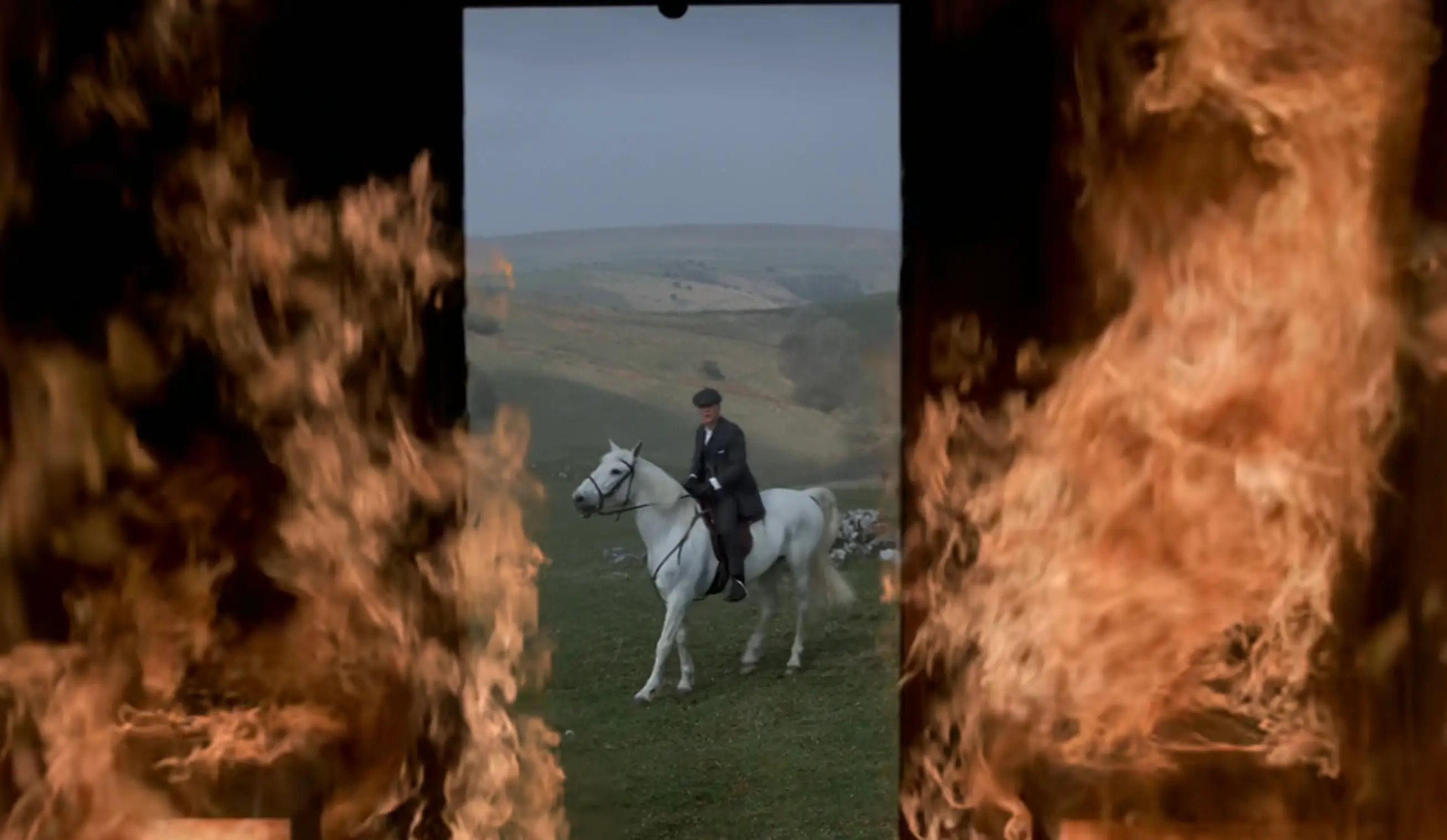 The finale episode of the series saw Tommy ride off on a white horse, with his future looking uncertain (Netflix)