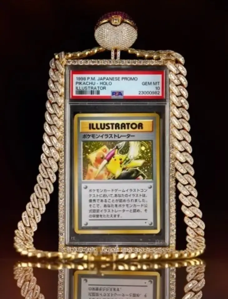 It's said to be the rarest Pokémon card in the world (Instagram/@loganpaul)