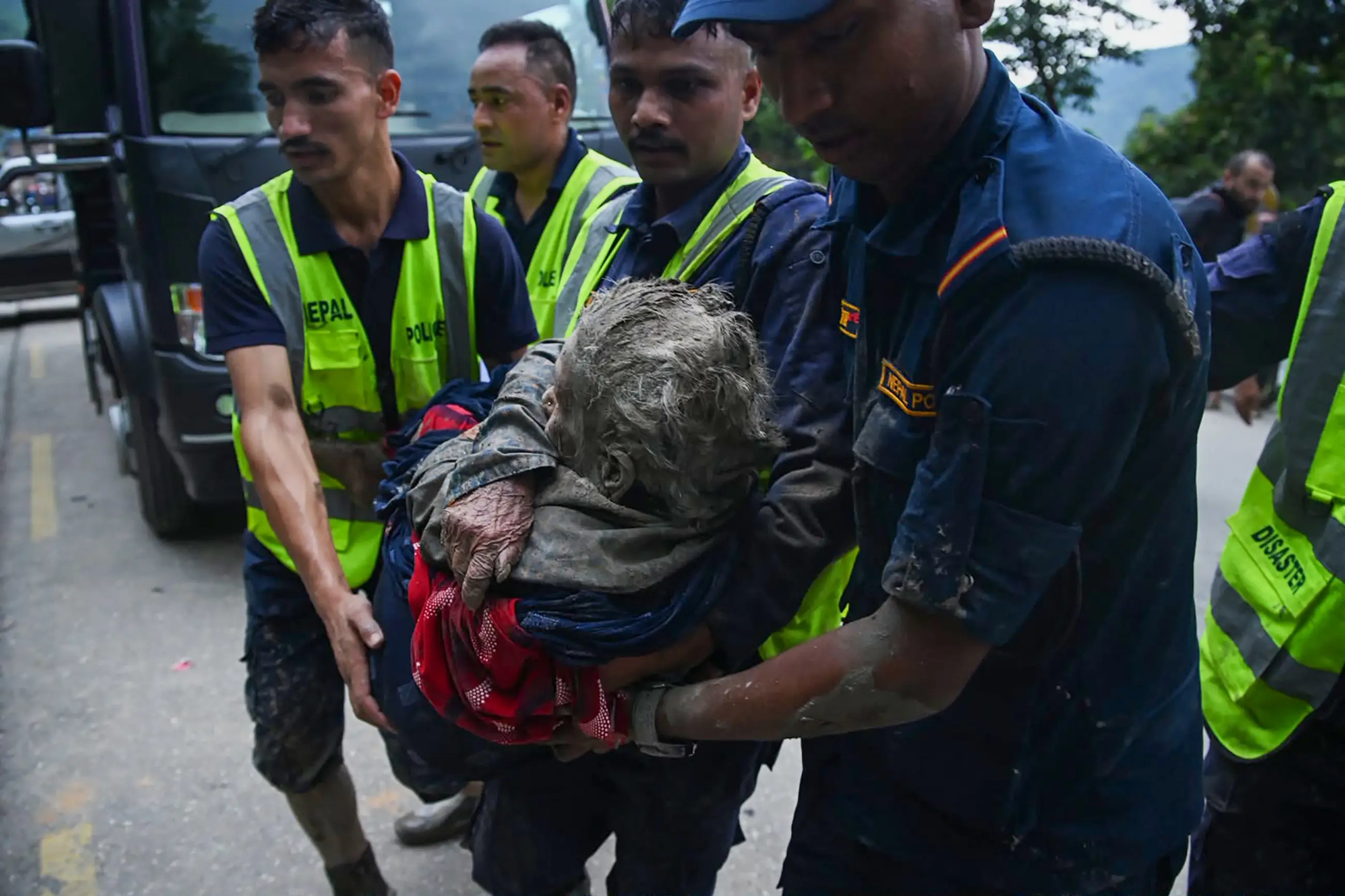 Hundreds of people are missing (Prakash MATHEMA / AFP via Getty Images)