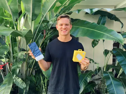 The idea that made Bailey Page almost £100k in six weeks came to him after his phone died on a night out.