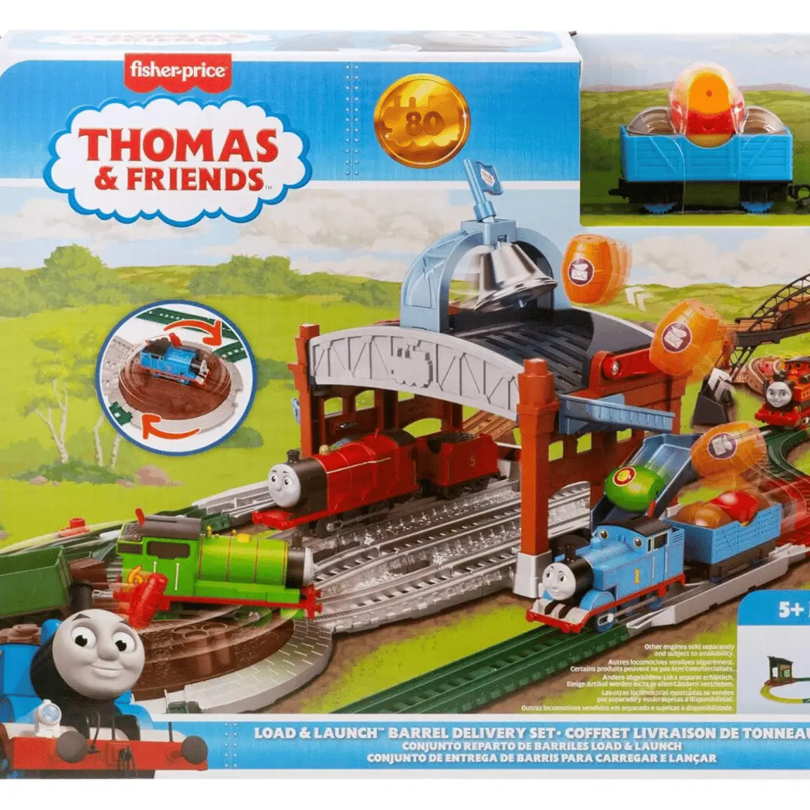 Mattel Fisher Price Thomas & Friends Toy Train Playset