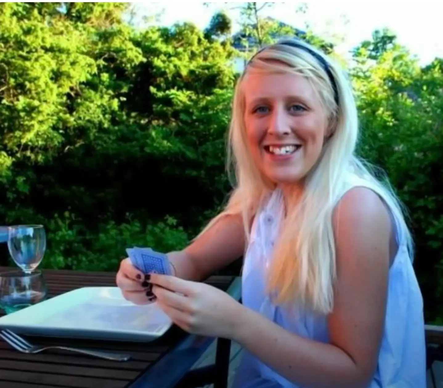 Alicia said she was 'always happy with how she looked' but fancied becoming a bimbo (ITV)